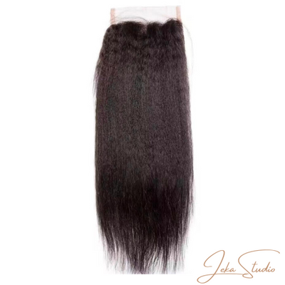 5x5 HD Virgin Lux Kinky Straight Closure