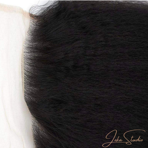 5x5 HD Virgin Lux Kinky Straight Closure