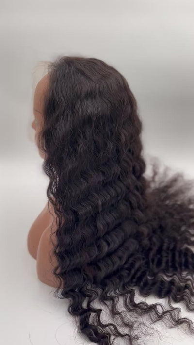 13x6 HD lace frontal deepwave wig